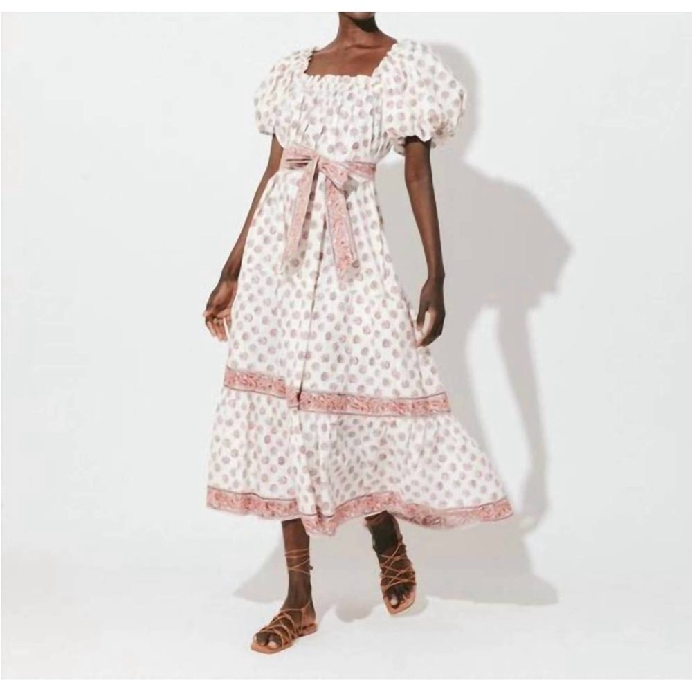 NEW Cleobella Elisa Midi Dress Belize Blossom S